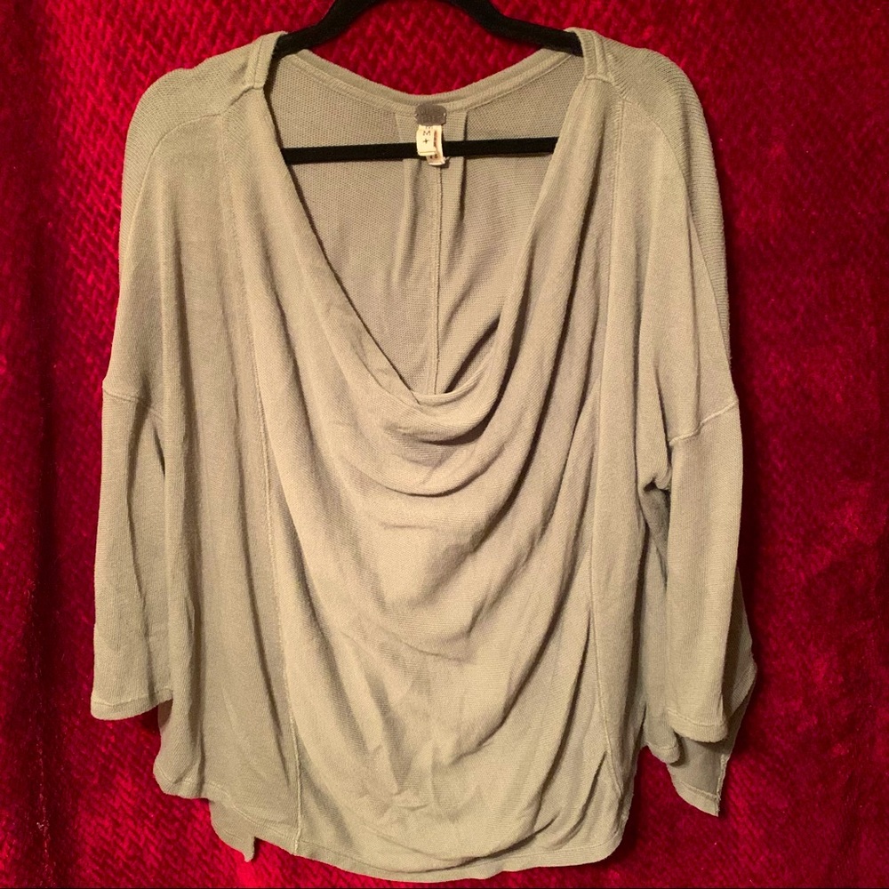 Free people cowl neck top